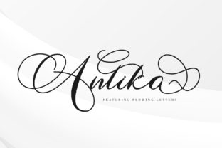 Antika: The Modern Script Font with a Sweet, Flowing Look