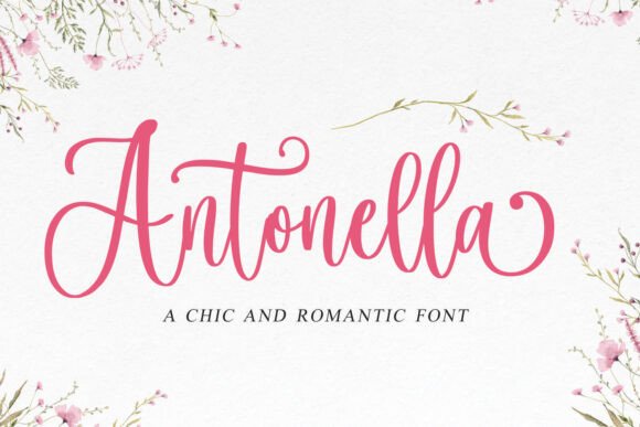 Antonella: Elevating Your Designs with Handwritten Grace