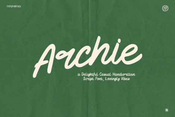 Archie: The Handwritten Font with Modern Charm