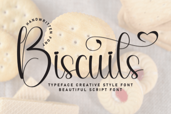 Biscuits: An Artisanal Script for Modern Design
