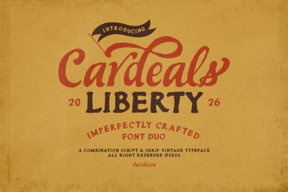 Cardeals: The Bold Font Duo for Authentic Branding