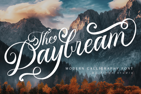 Daybream: Where Calligraphic Soul Meets Modern Design