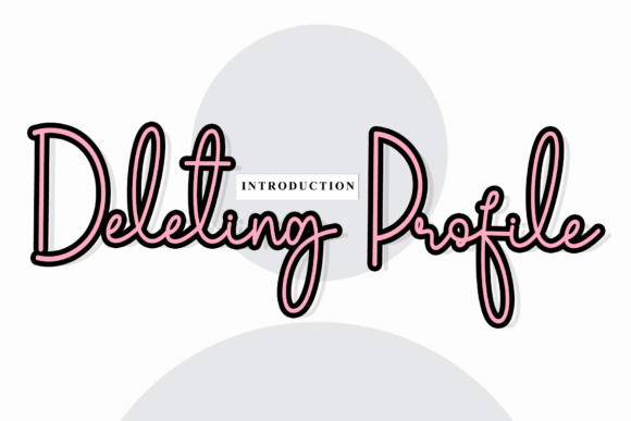 Deleting Profile: The Artisan Script for Authentic Branding