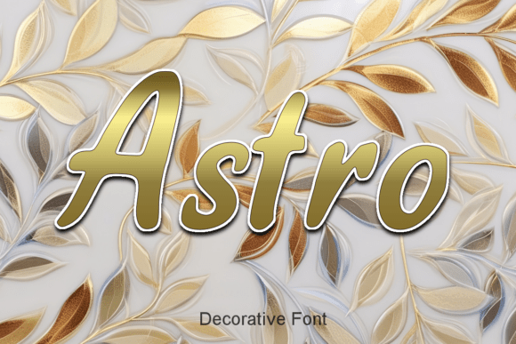 Discover Astro: A Font with Dynamic, Futuristic Charm