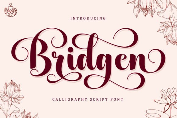 Discovering Bridgen: The Calligraphy Script for Elegant Design