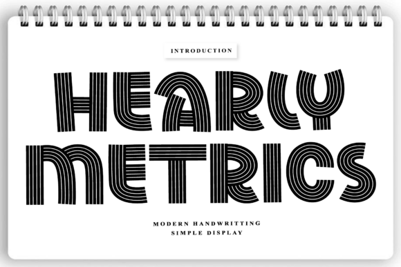 Hearly Metrics: The Script Font with Artisanal Soul