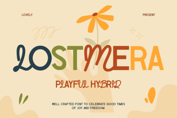 Lostmera: Where Playful Script Meets Modern Sans Serif