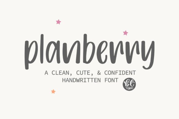 Meet Planberry: The Handwritten Font That Feels Like Home
