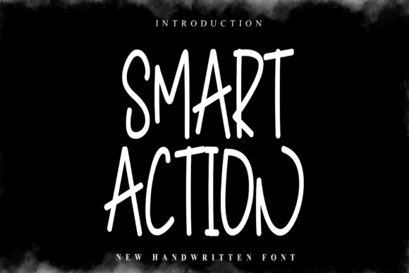 Smart Action: The Modern Handwritten Script for Lasting Impressions