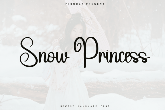 Snow Princess: A Stylish Script for Modern Designs