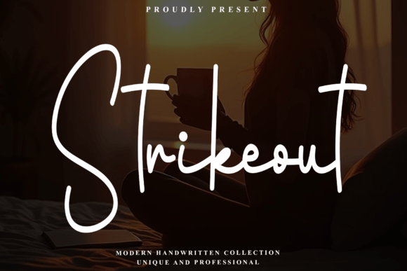 Strikeout: The Sophisticated Script for Autumn Branding