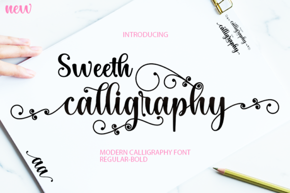 Sweeth Calligraphy: A Modern Script for Elegant Projects