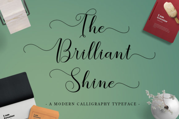 The Brilliant Shine: A Modern Script for Authentic Design