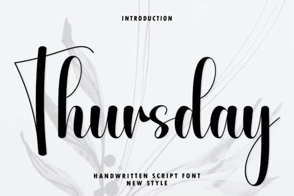 Thursday: The Signature Font for Modern Brand Identity