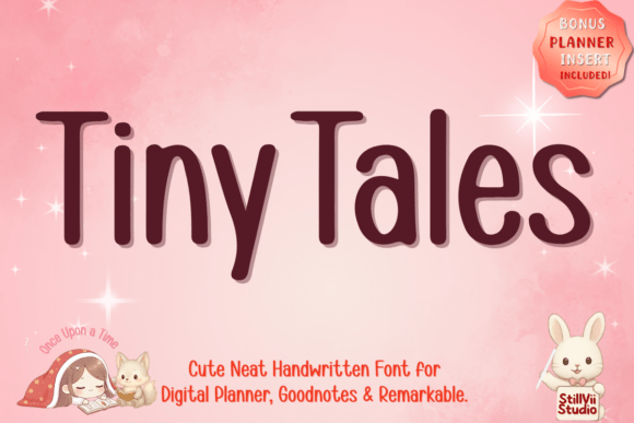 Tiny Tales: A Handwriting Font for Clear, Charming Design